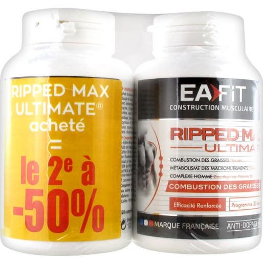 Eafit Ripped Max Quema Grasa 2X120 Comprimidos