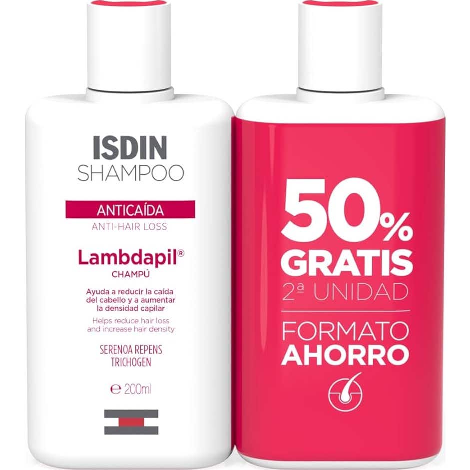 ISDIN Lambdapil Shampooing Anti-Chute 2x400ml