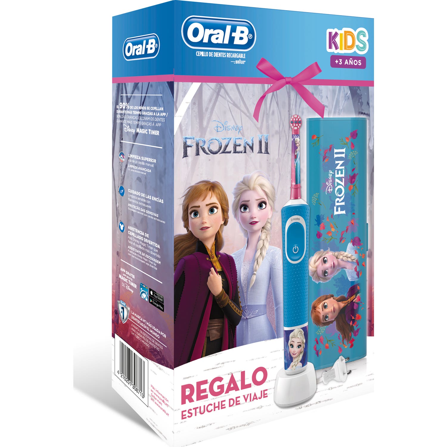 Oral B Christmas Pack Brosse à dents électrique pour enfants Frozen