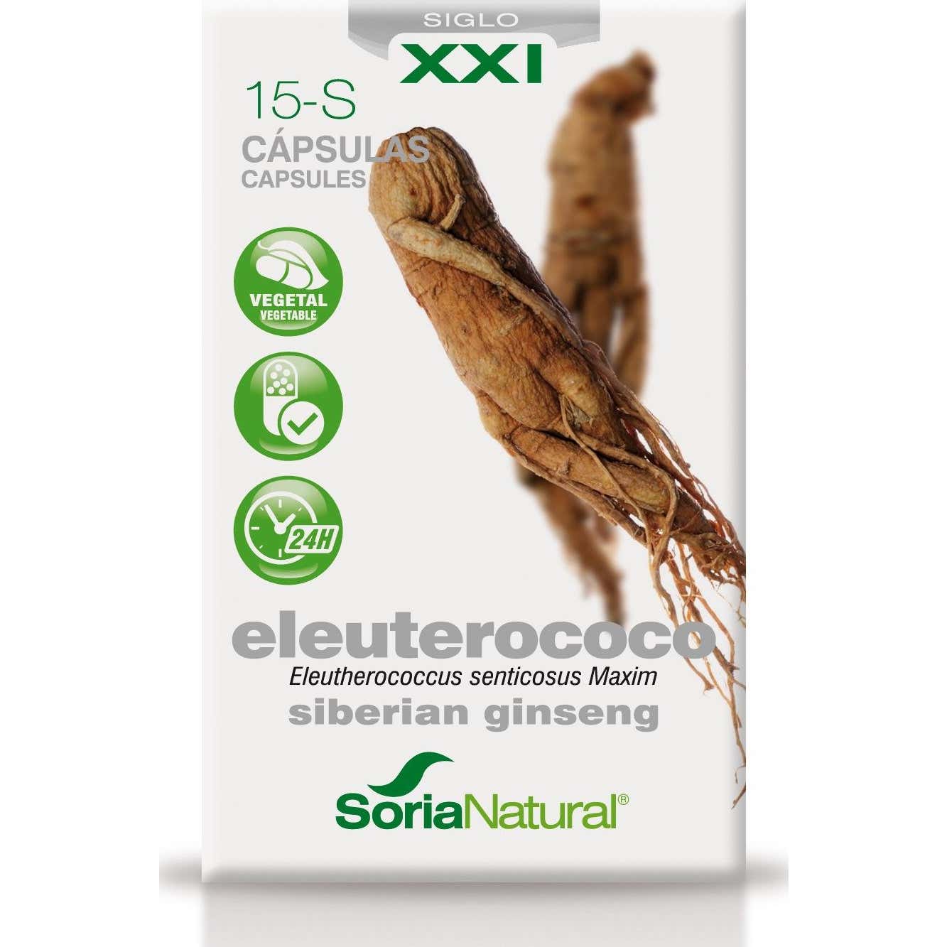 Eleuterococo Xxl 30 Caps Soria Natural *