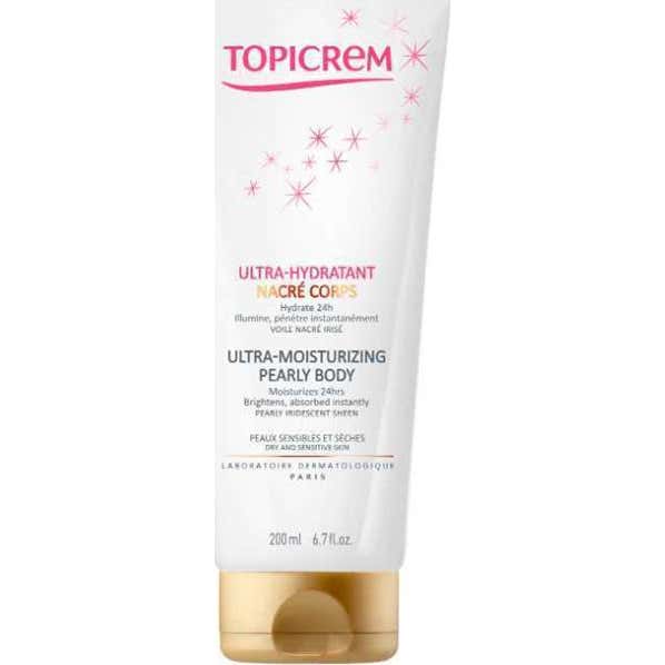 Topicrem Peaux Sensibles Ultrahydratant Nacré Corps 200ml
