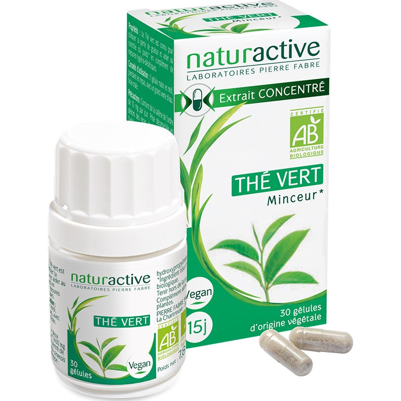 Naturactive Thé Vert Bio 30caps