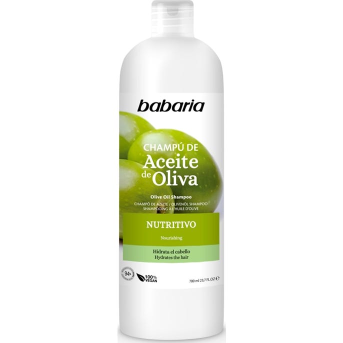 Babaria Shampooing Nourrissant à l'huile d'olive 700ml