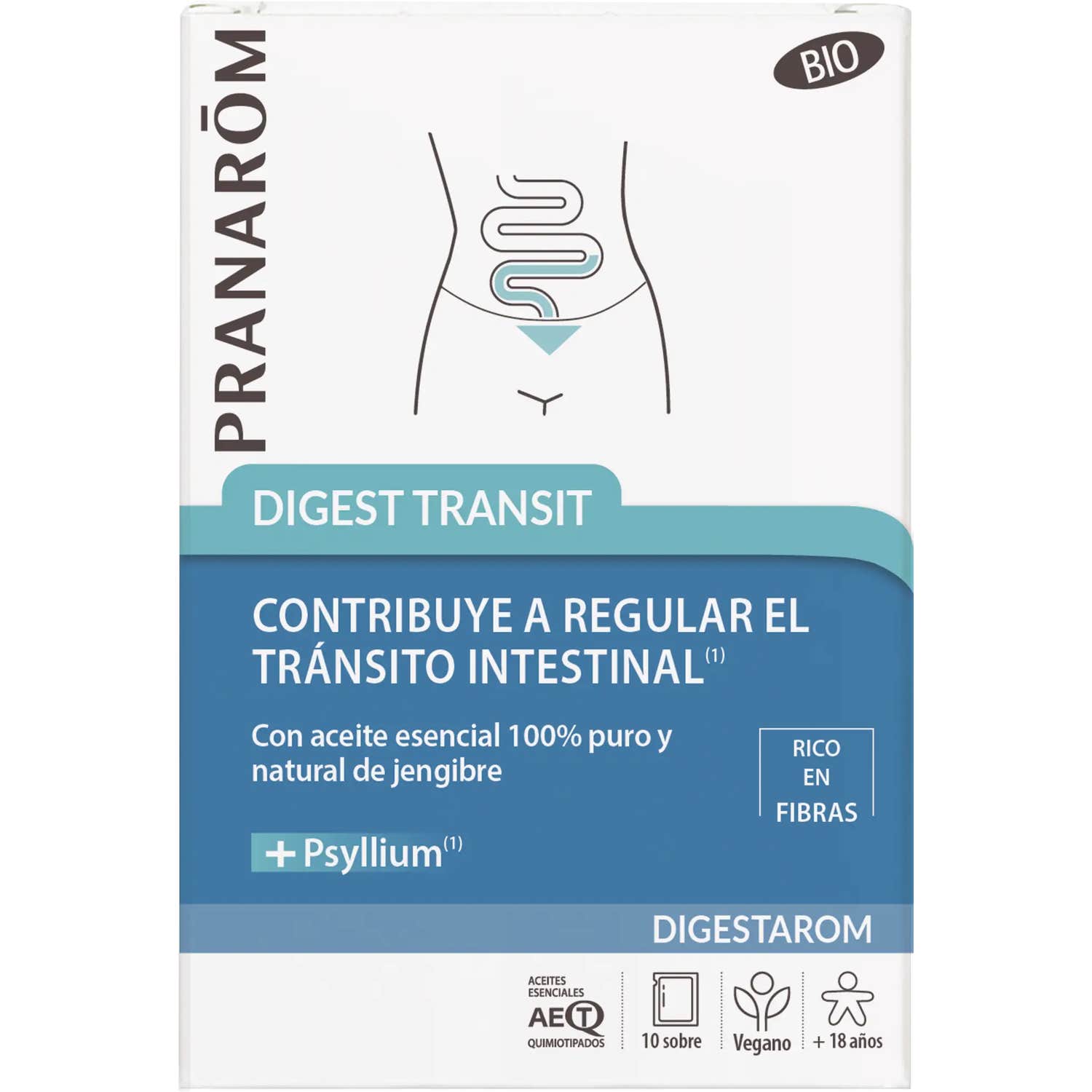 Pranarôm Digestarom Digest Transit 10 Sachets