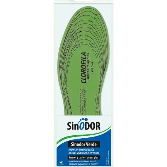 Herbifeet Sinodor Plantilla Verde 1 Par
