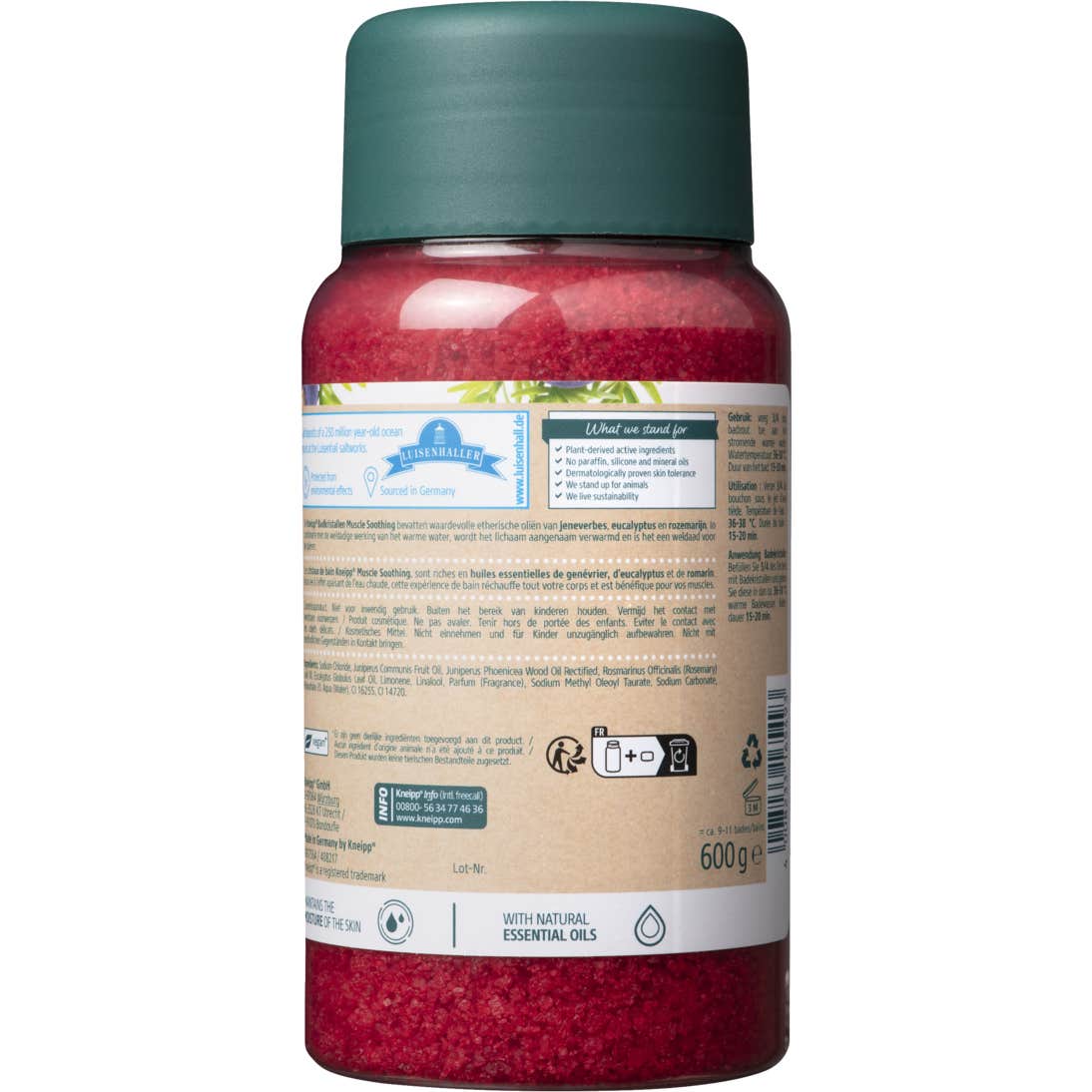 Kneipp Muscle Soothing Bath Crystals 600g