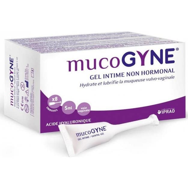 Mucogyne Gel Intime Non Hormonal 8 Unités X 5ml