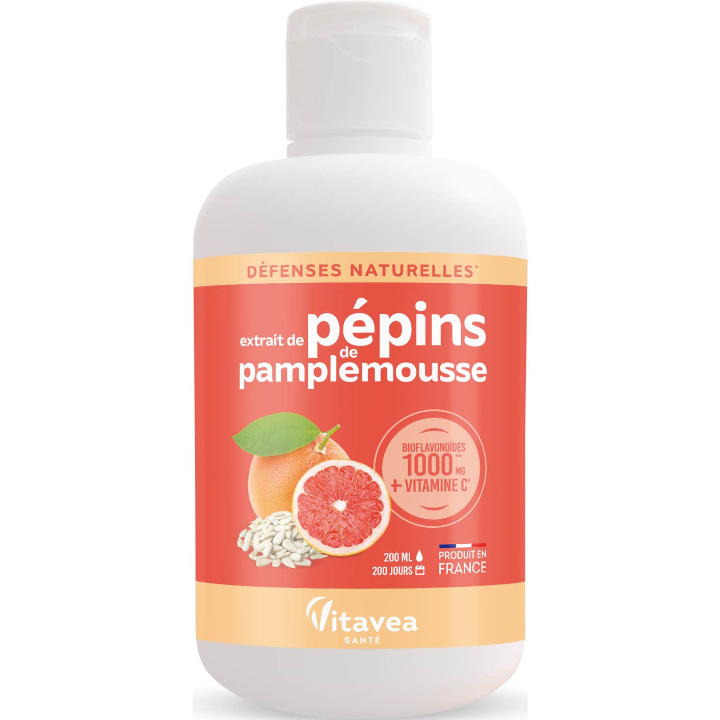 Vitavea Extrait Pépins De Pamplemousse 200ml