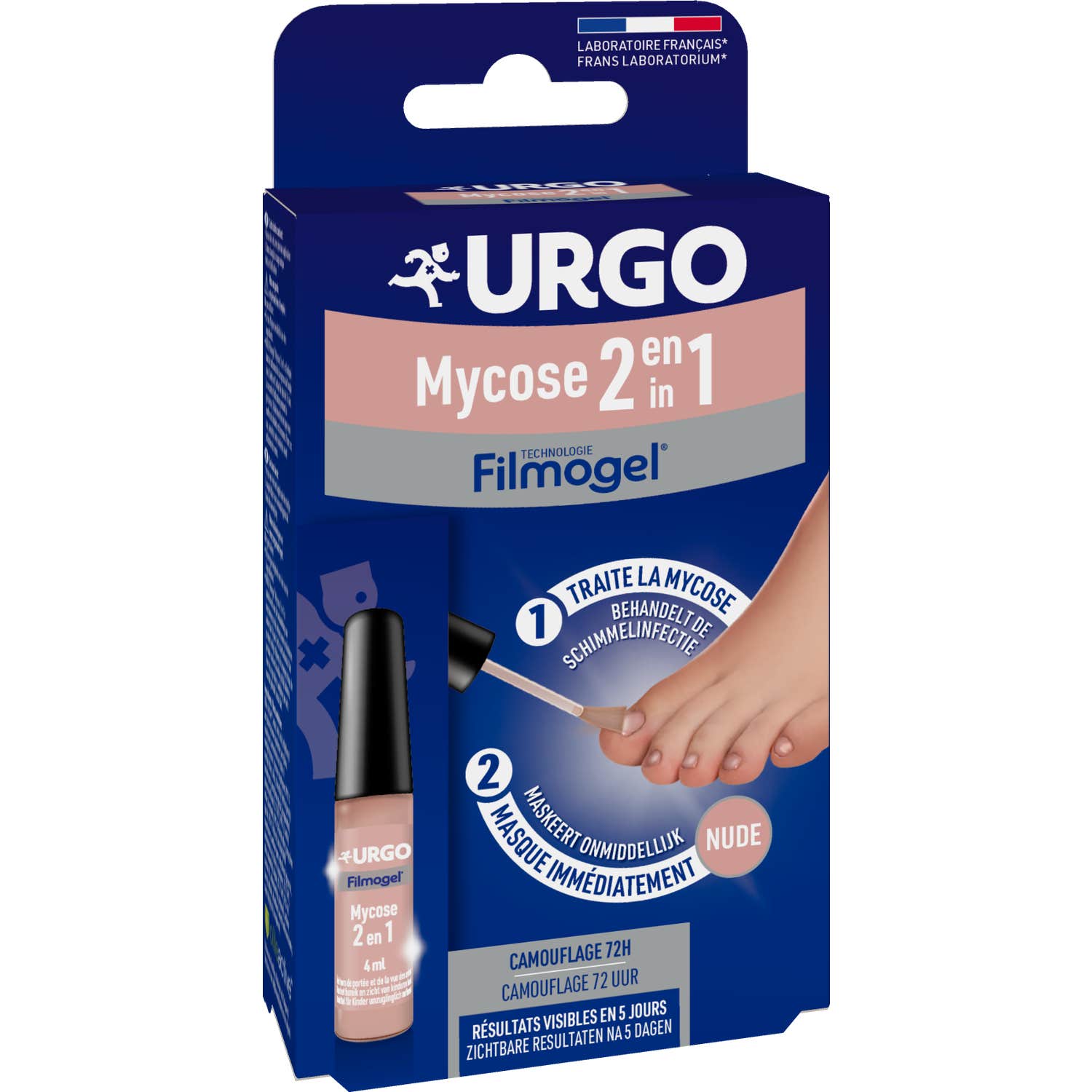 Urgo Filmogel Mycose 2 En 1 Nude 4ml