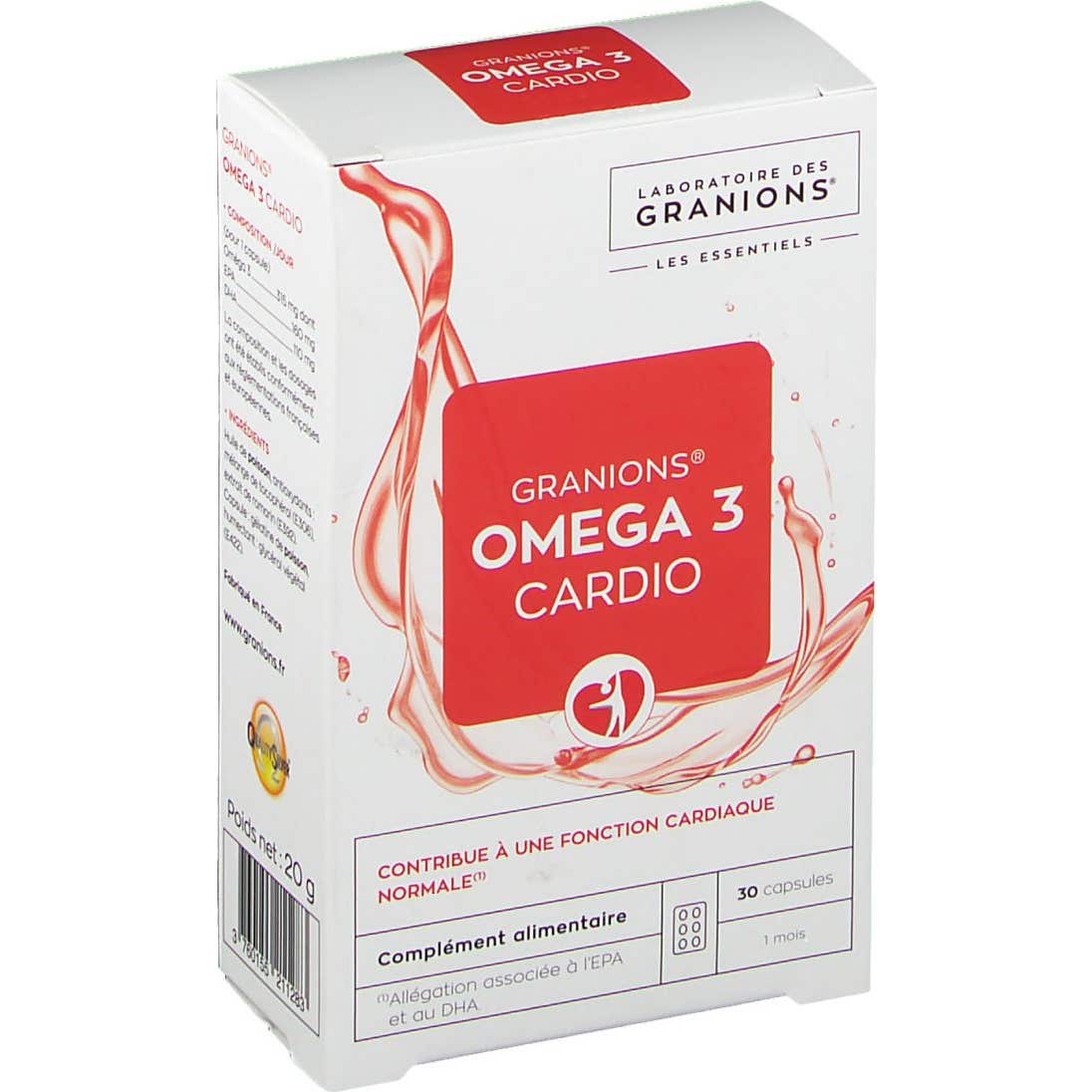 Granions Omega 3 Cardio 30 capsules