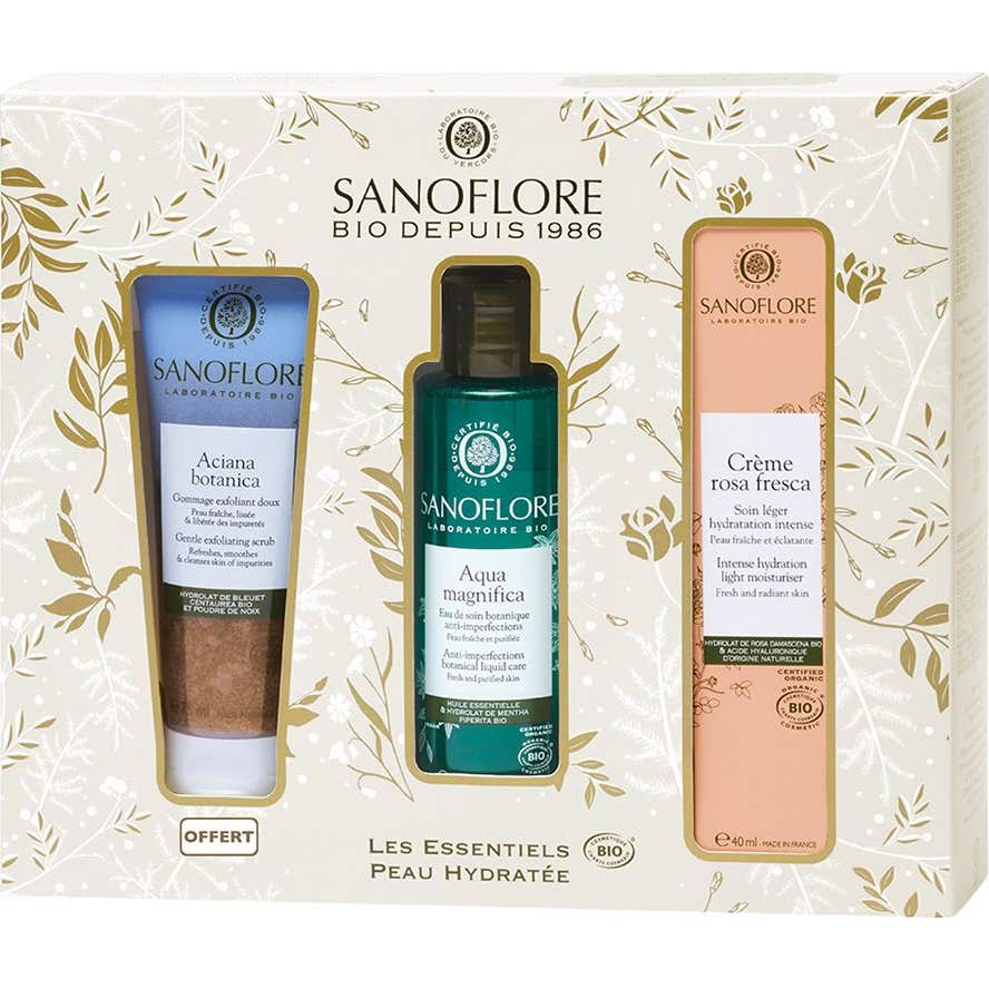 Sanoflore Nöel Coffret Les Essentiels Peau Hydratée