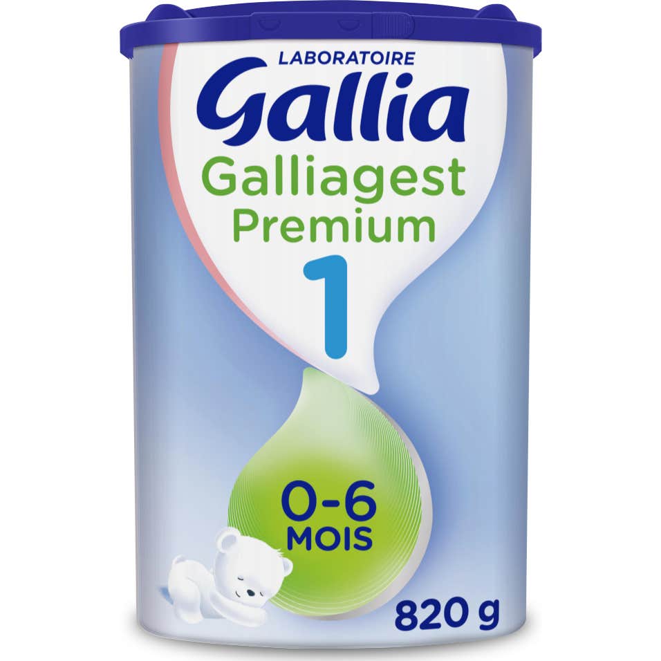 Gallia Galliagest Premium 1 Lait en Poudre 0 à 6 mois 820g