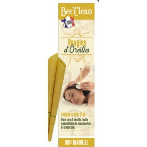 Bee'Clean Bougie Oreille 1 Paire
