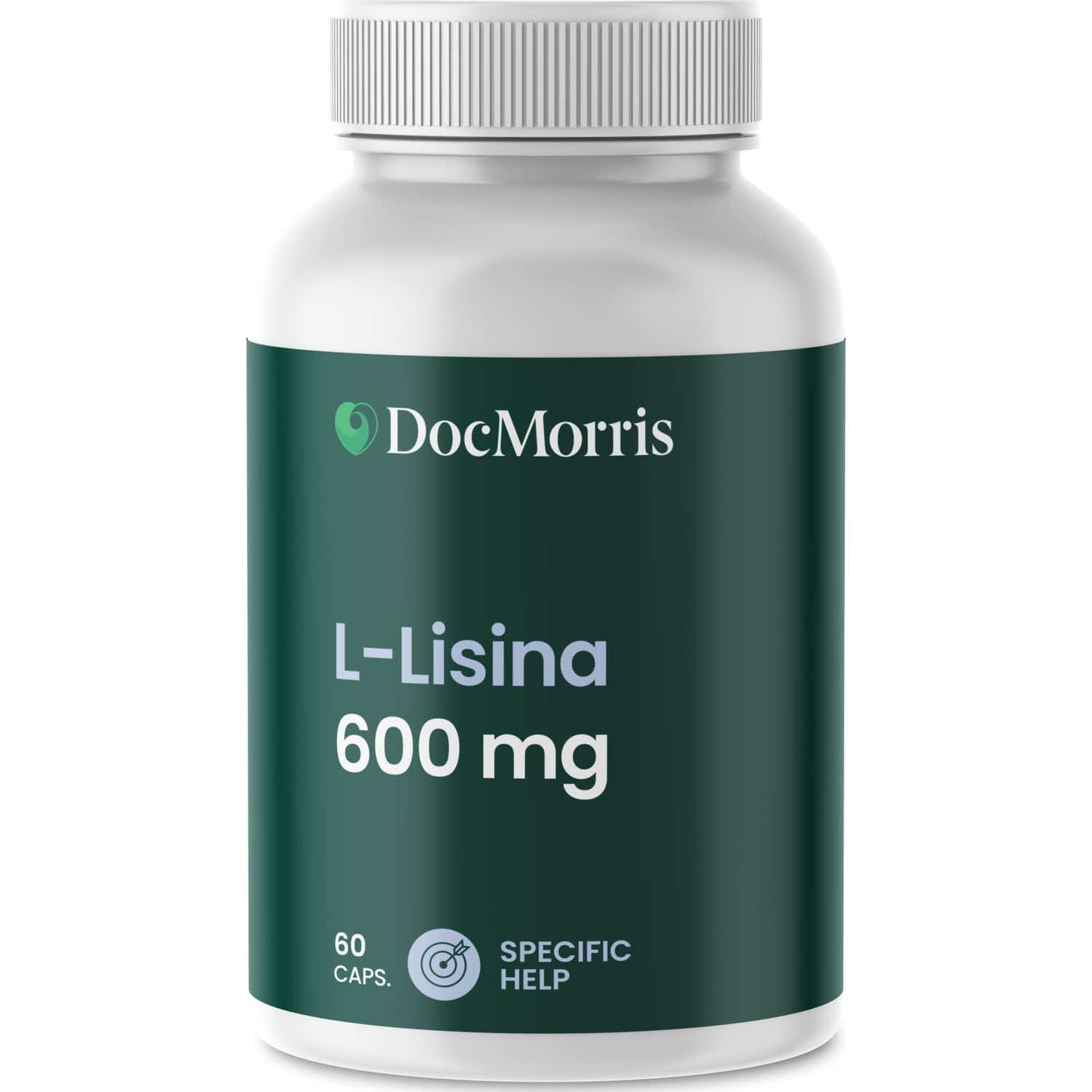 DocMorris L-Lysine 600mg 60 Gélules