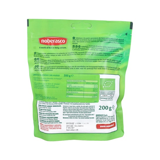 Noberasco Prunes Tendres Dénoyautées 200g