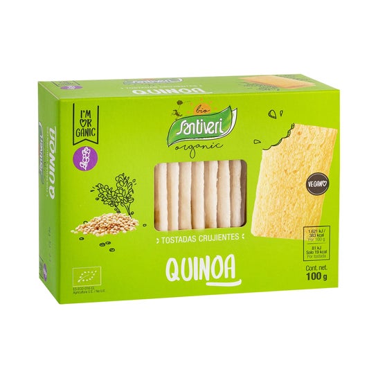 Santiveri BIO Tostadas Crujientes de Quinoa 100g