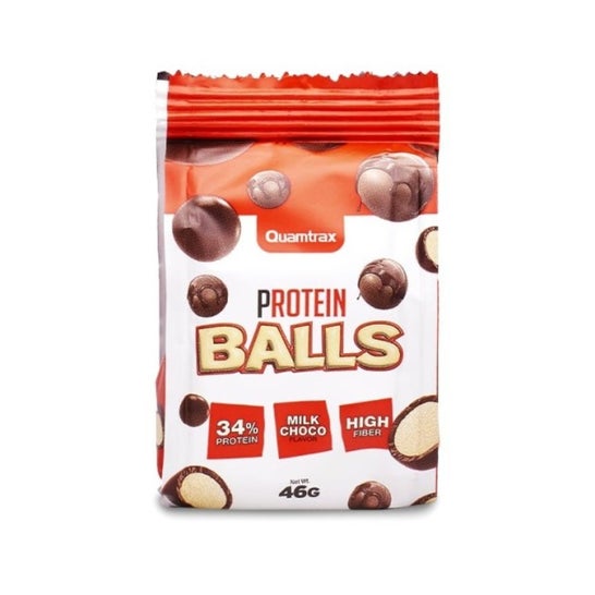 Quamtrax Protein Balls Chocolat au Lait 46g