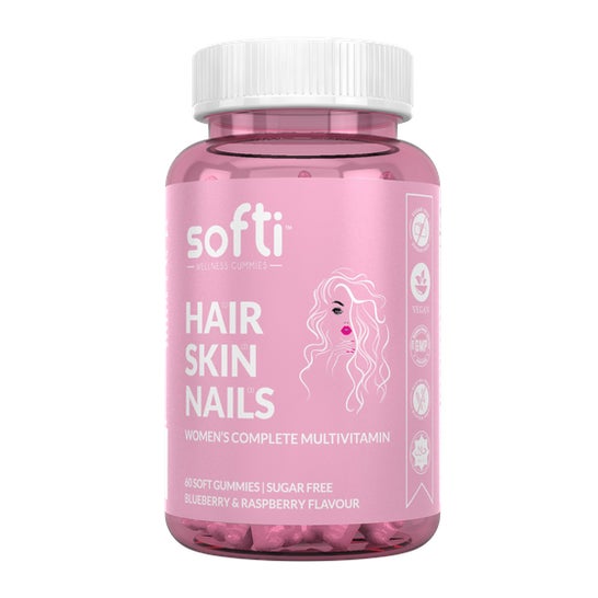 Softi Hair Skin Nails Gummies 60uts