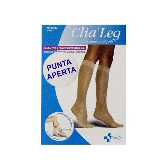 Budetta Farma Clialeg Bas 70D Noir Taille 5 1 Paire