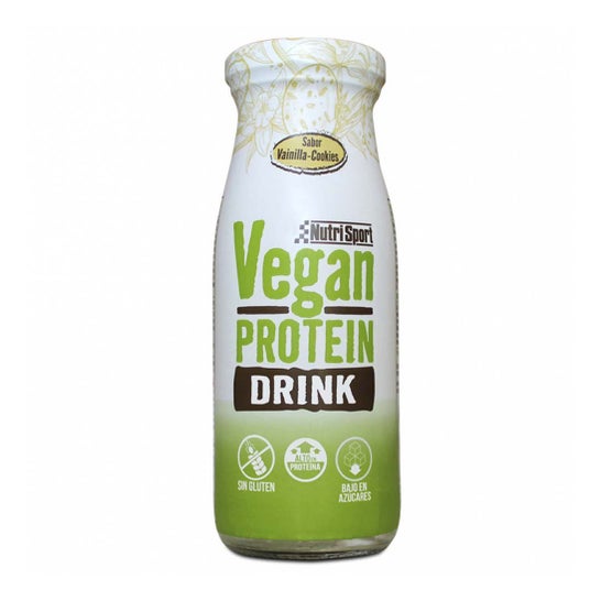 Nutrisport Vegan Protein Drink Vanille 250ml