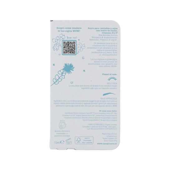 La Saponaria Sérum Wow Fortifiant Cils et Sourcils 10ml
