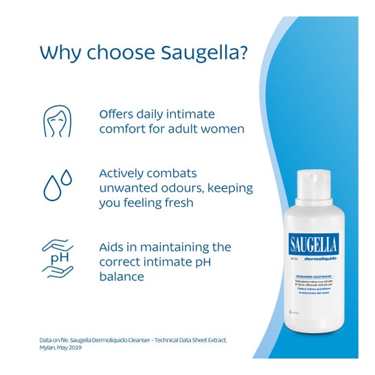 Saugella dermoliquide pH 3,5 250 ml