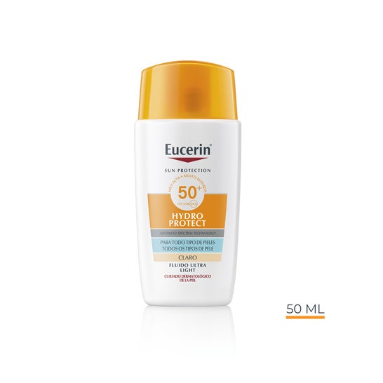 Eucerin Hydro Protect Fluido Ultra Light Tinted Light SPF50+ 50ml