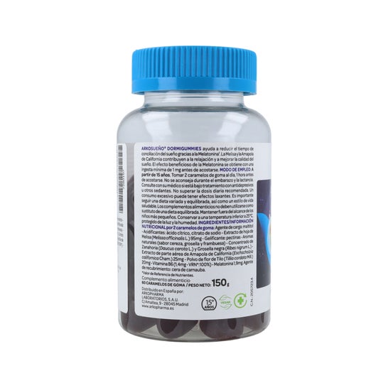 Arkopharma ArkoRelax Sommeil Gummies Sans Sucre 60 Gummies