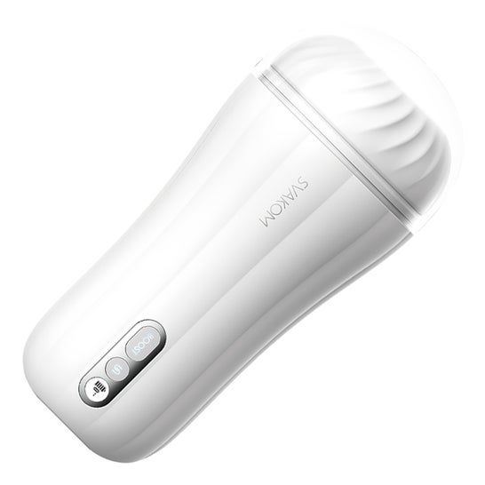 Svakom Robin Powerful Vibrating Masturbator White 1ut