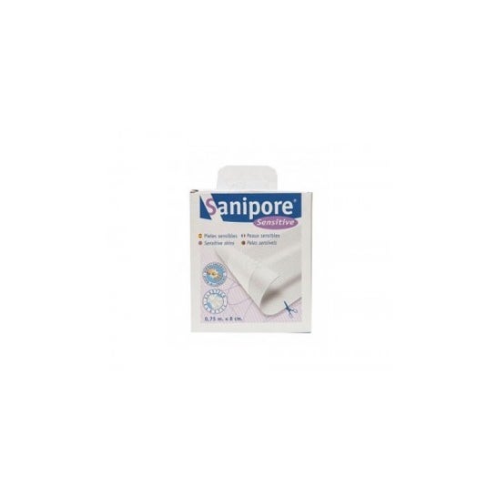 Pansement adhésif Sanipore 75cmx8cm 1ud