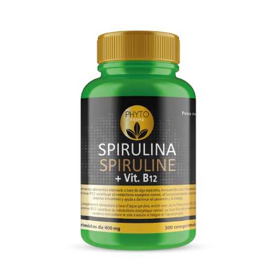 Phytofarma Spirulina + Vitamine B12 300 Comprimés