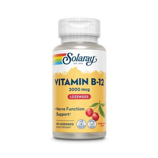 Solaray Vitamine B12 2000mcg 90comp