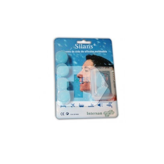 Bouchon d'oreille Silans silicone 6 Unités