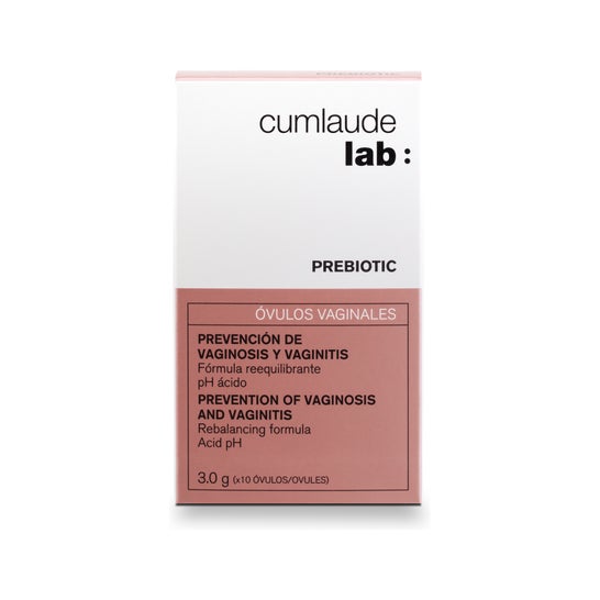 Cumlaude Prebiotic Ovules Vaginaux 10 unités