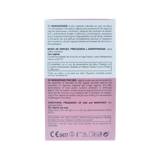 Cumlaude Prebiotic Ovules Vaginaux 10 unités