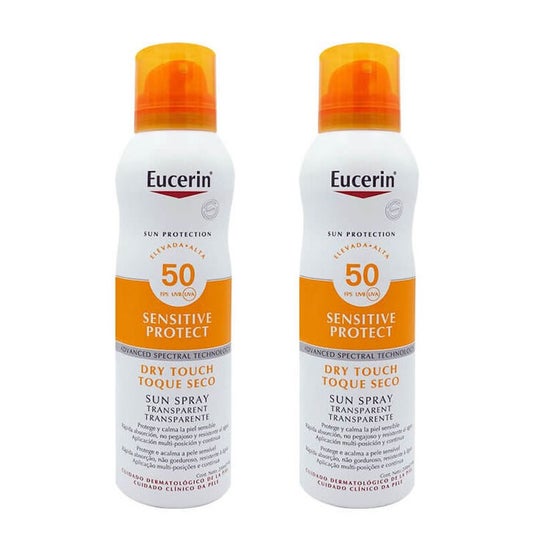 Eucerin® Spray Solaire Dry Touch SPF50+ 2x200ml