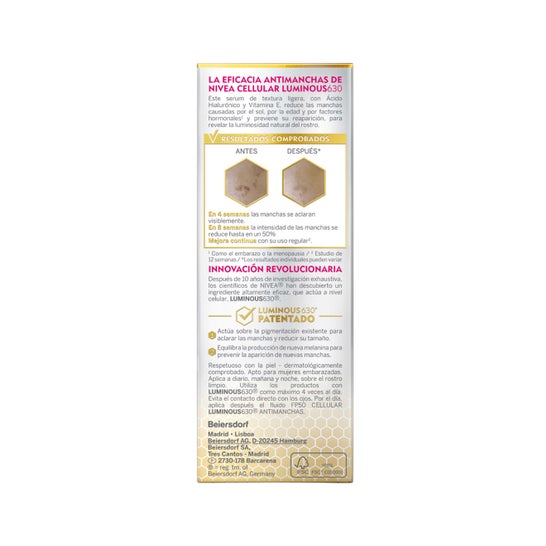 Nivea Luminous Sérum Anti Taches 30ml