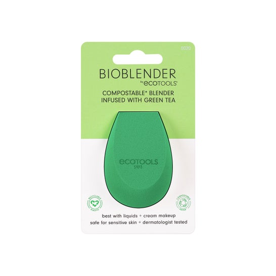 Ecotools Green Tea Bioblender Éponge à Maquillage 1 Unité