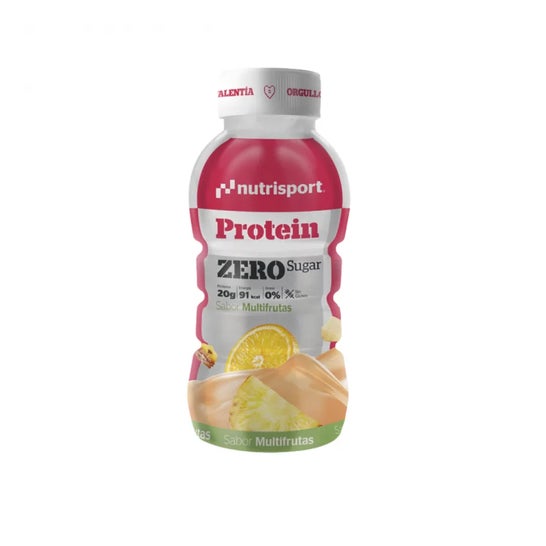 NutriSport Shake Protéiné Zero Sugar Multifruits 330 ml