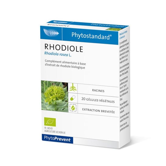 Pileje PhytoStandard Rhodiole 20gélules