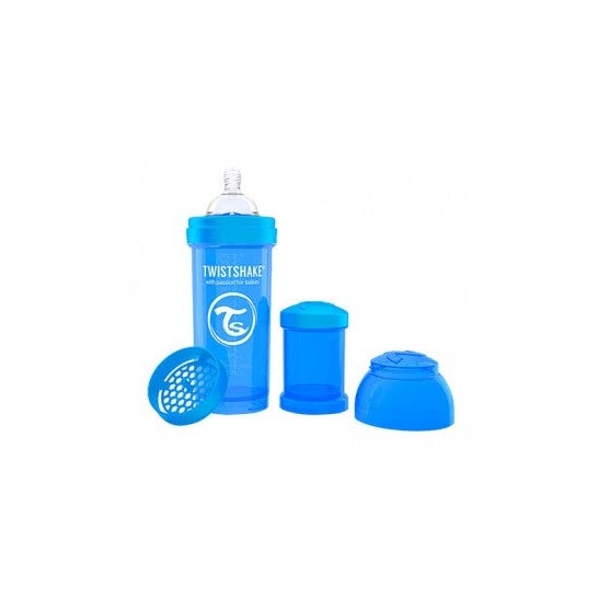 Twistshake Kit biberon anti-colique - 260ml -3pcs+Brosse à