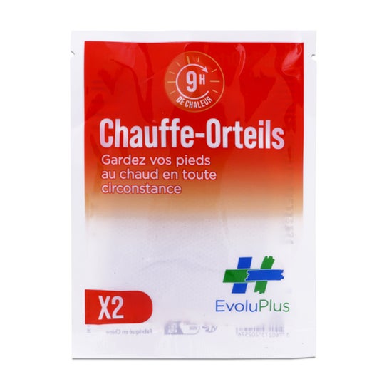 Evoluplus Chauffe-orteils 2 unités
