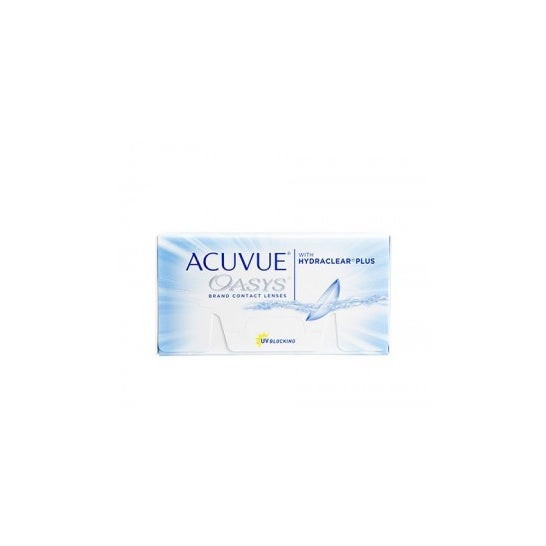 Acuvue Oasys courbe 8.8 dioptries -3,5 6 Unités