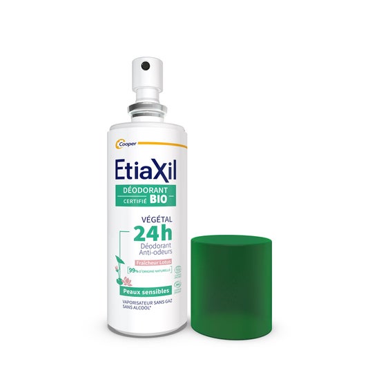 Etiaxil Déodorant Végétal 24h Lotus Spray 2x100ml