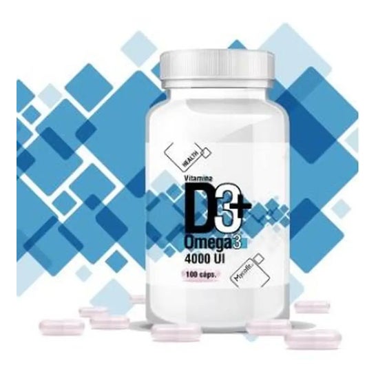 Mycofit Vitamine D3 4000Ui + Oméga 3 100caps Mycofit Vitamine D3 4000Ui + Oméga 3 100caps
