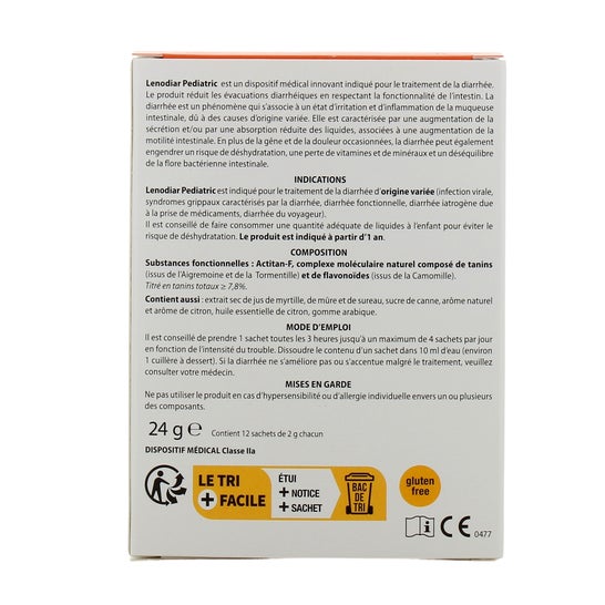 Aboca LenoDiar Pediatric 12 Sachets