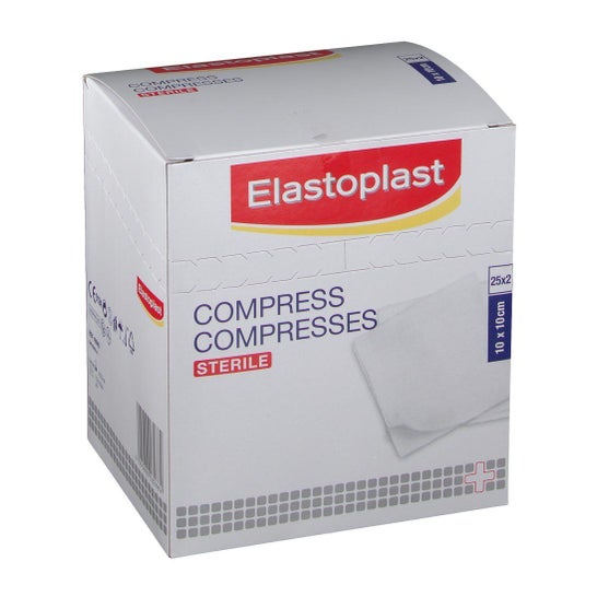 Elastoplast Compresses Stériles 10 x 10cm 50uts