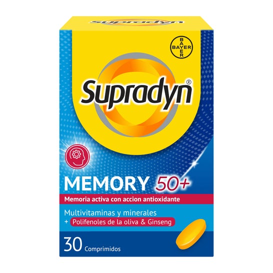 Supradyn Memoria 50+ 30comp
