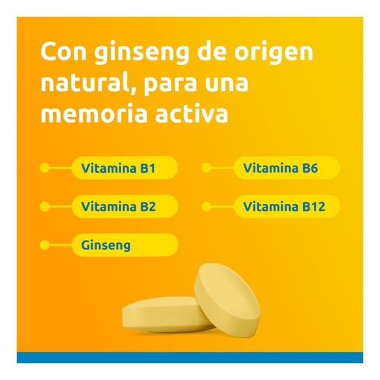 Supradyn Memory 50+ Vitamines Minéraux et Énergie avec Ginseng 30 Comprimés