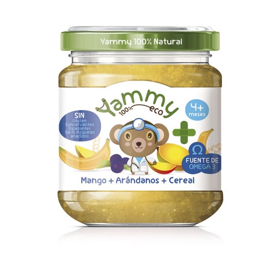 Yammy Potito Ecológico Mango Arándano Cereal 195g